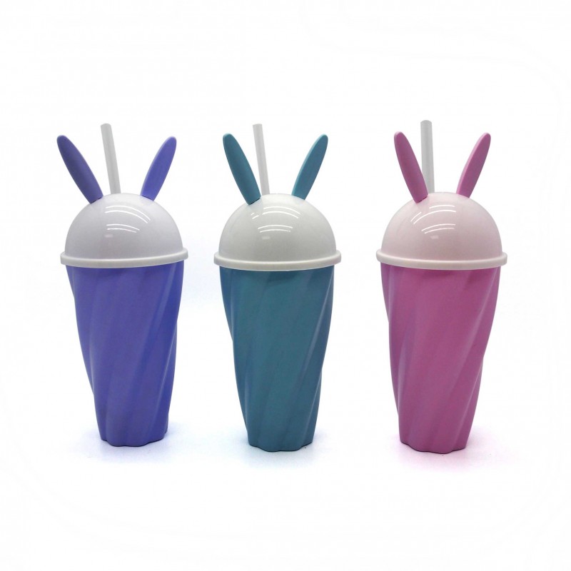 Cup Bunny with straw